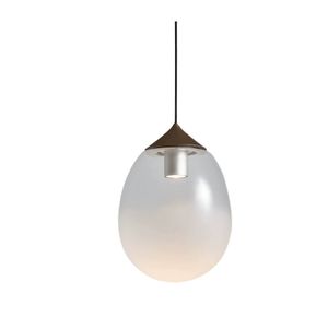Дизайнерский подвесной светильник из стекла JAKERA by Romatti