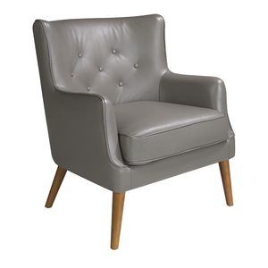 Мягкое кожаное кресло 5085/A978-M5655 с обивкой капитоне A978