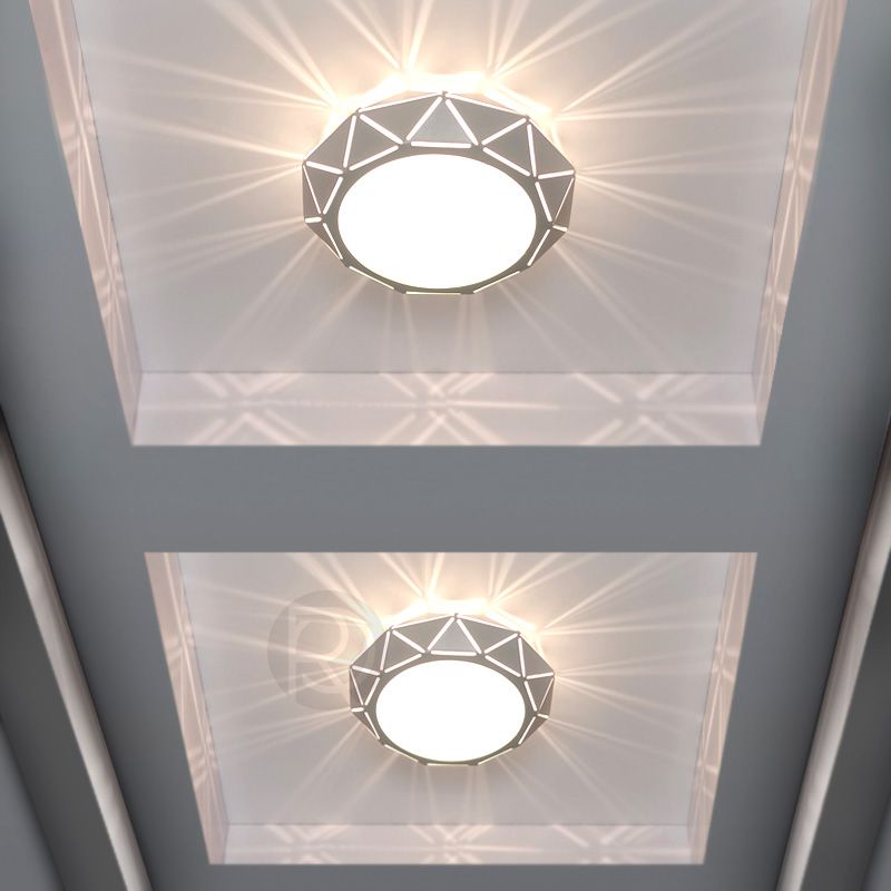 Designer ceiling lamp KDER by Romatti