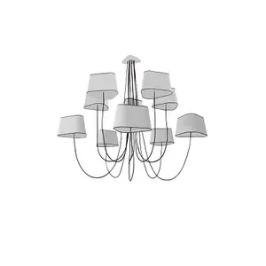 Chandelier NUAGE TEN by Designheure