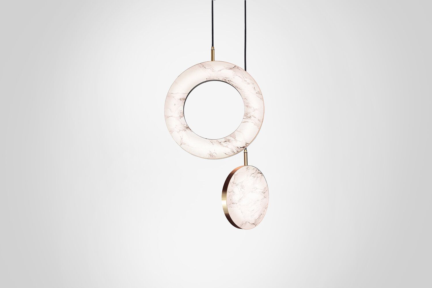 Pendant lamp ROSA RING by Marc Wood