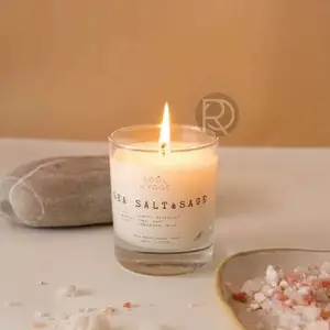 Scented candle SEA SALT & SAGE by Romatti
