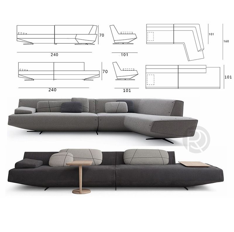 SYDNEY Sofa by Romatti