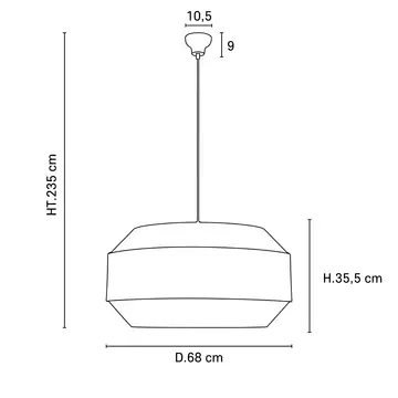 Подвесной светильник COSINESS GRANDE by Market Set