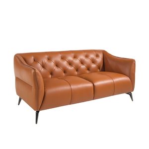 Двухместный диван 6168/KF150-2P с кожаной обивкой KF150