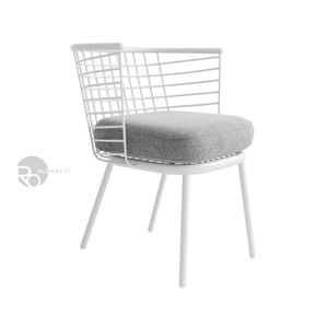 Дизайнерский стул на металлокаркасе в стиле Лофт Yard by Romatti