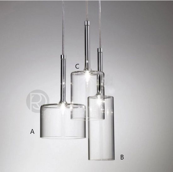 Designer pendant lamp SPILLRAY by Romatti