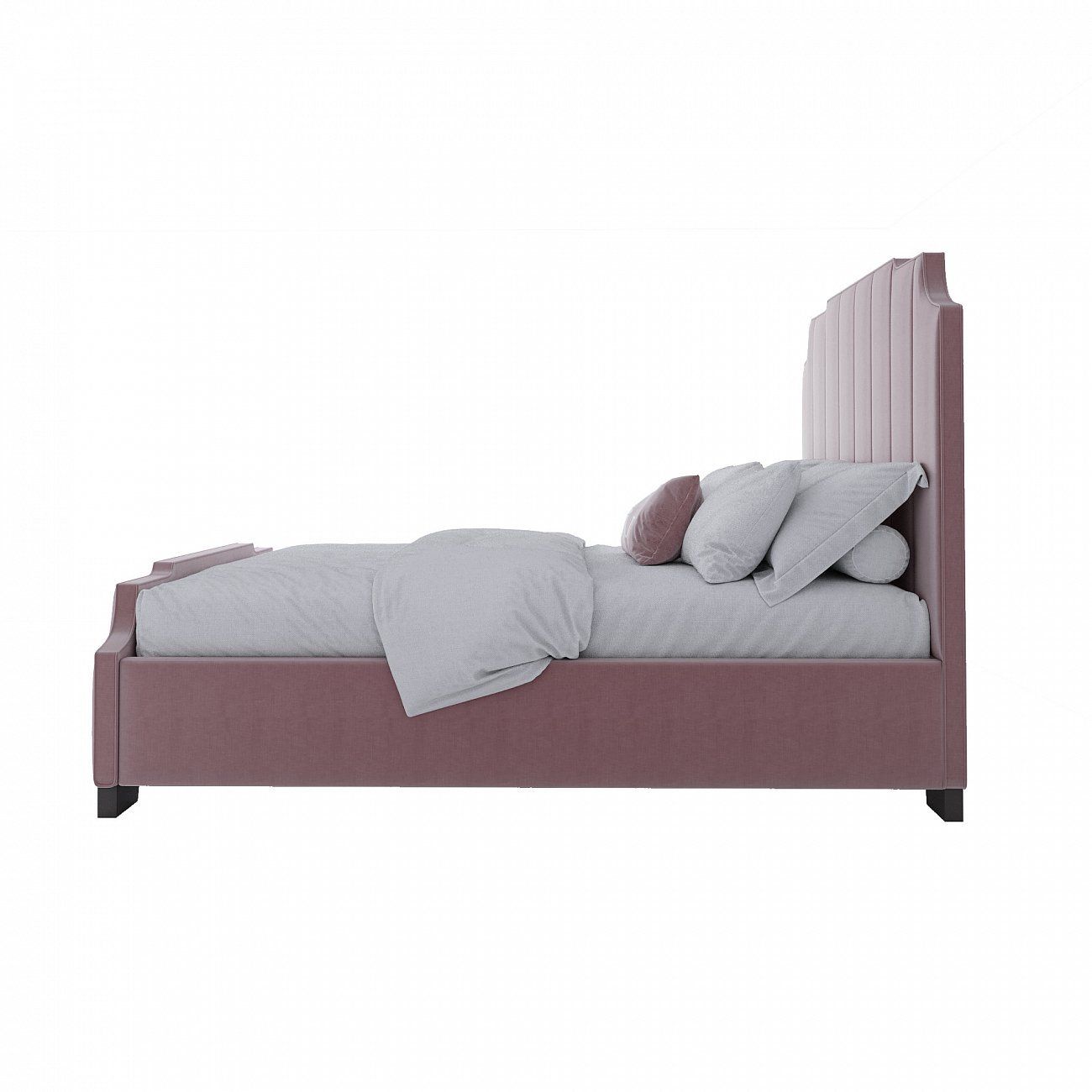 Кровать Bony двуспальная 160х200 см розовая