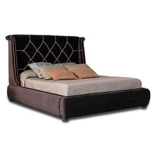 Double bed 160x200 brown Tecni Nova