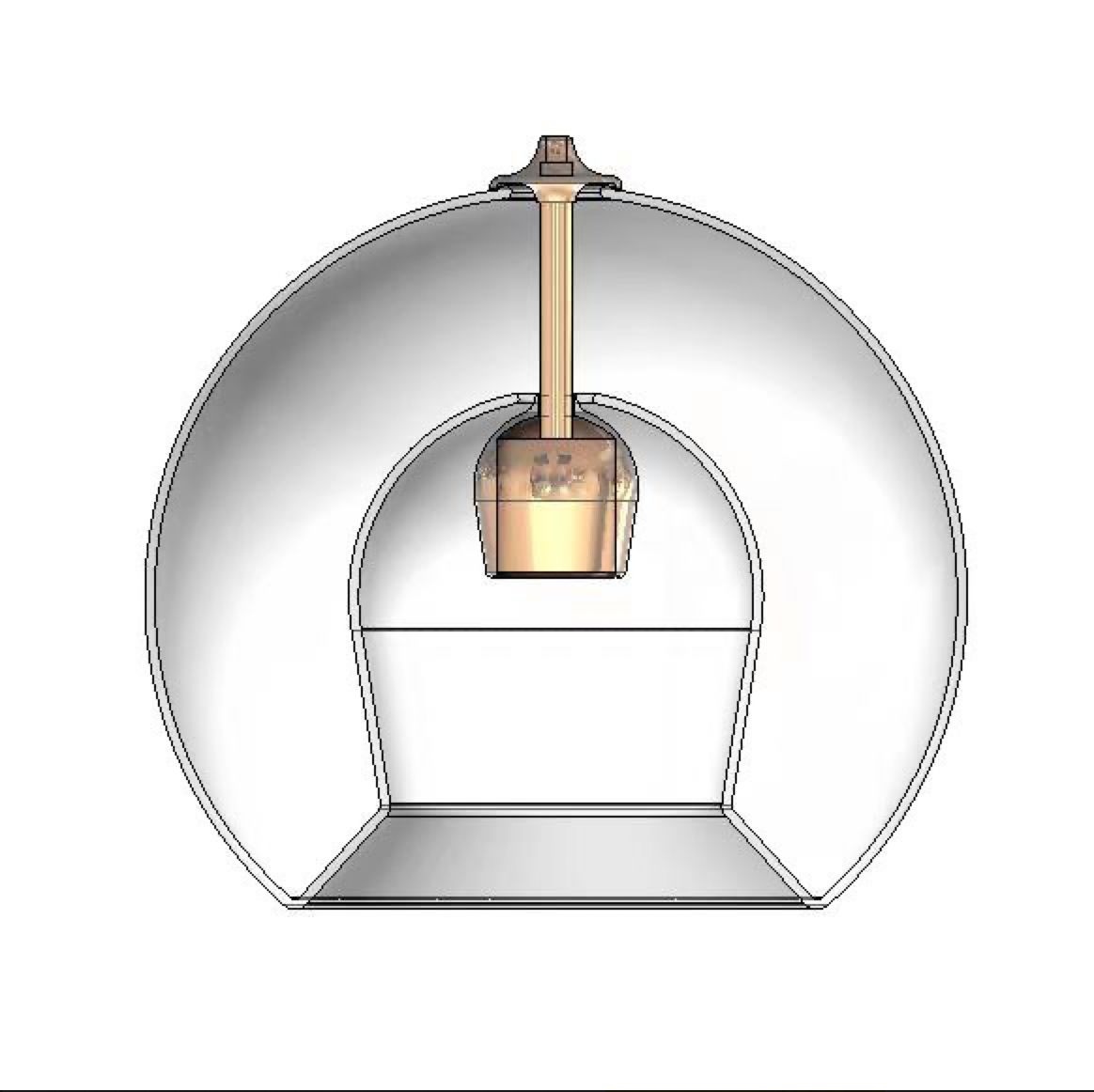 Подвесной светильник STYKKE by Romatti