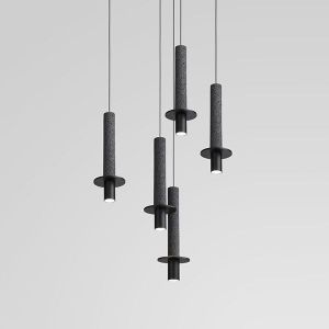 Дизайнерский подвесной светильник METABLACK by Romatti