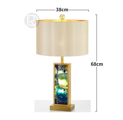 Designer table lamp ASNET by Romatti