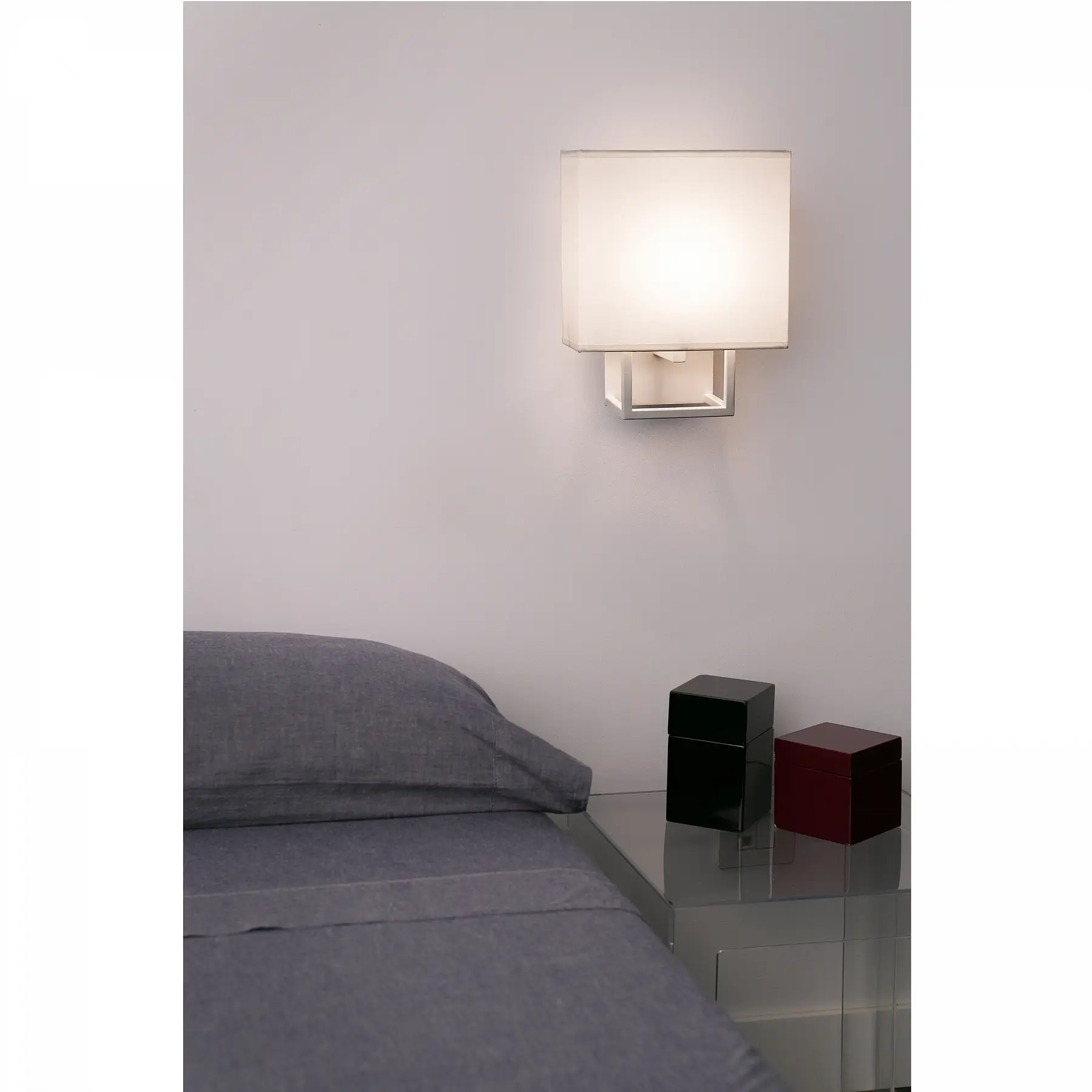 Wall lamp Vesper white+beige 29980