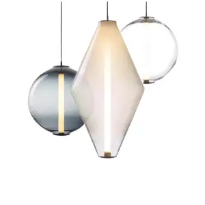 Дизайнерский подвесной светильник из стекла WYRESY by Romatti