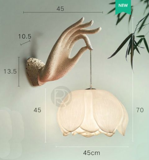Designer wall lamp (Sconce) AGN by Romatti