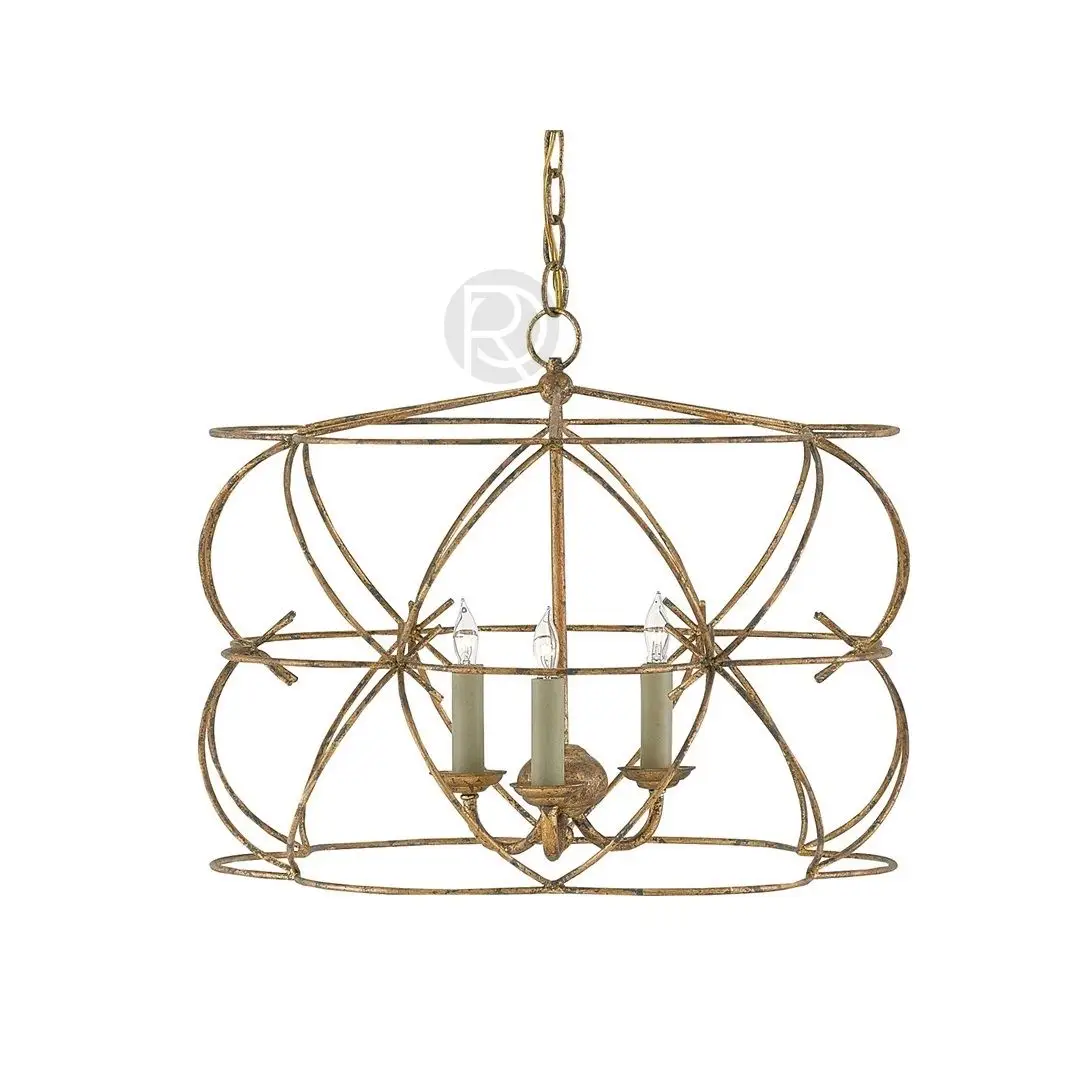 RATTIGAN chandelier by Currey & Company