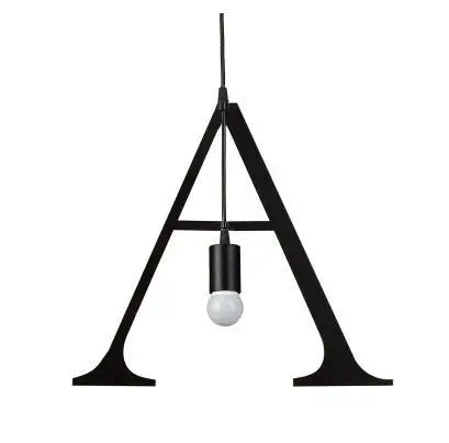 Hanging lamp Alphabeto by Romatti