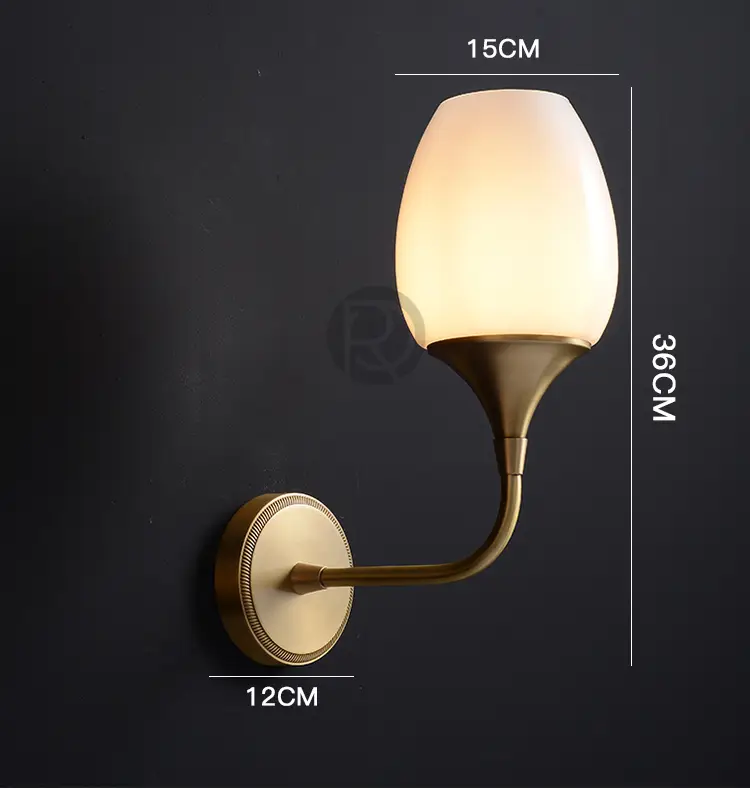 Designer wall lamp (Sconce) PRAISE by Romatti