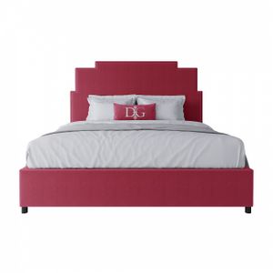 Кровать двуспальная 180x200 см розовая Paxton Bed Dusty Rose