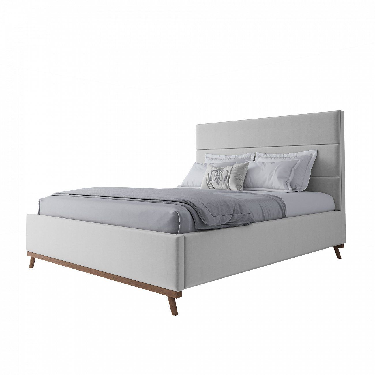 Double bed 160x200 white Cooper Snowfall