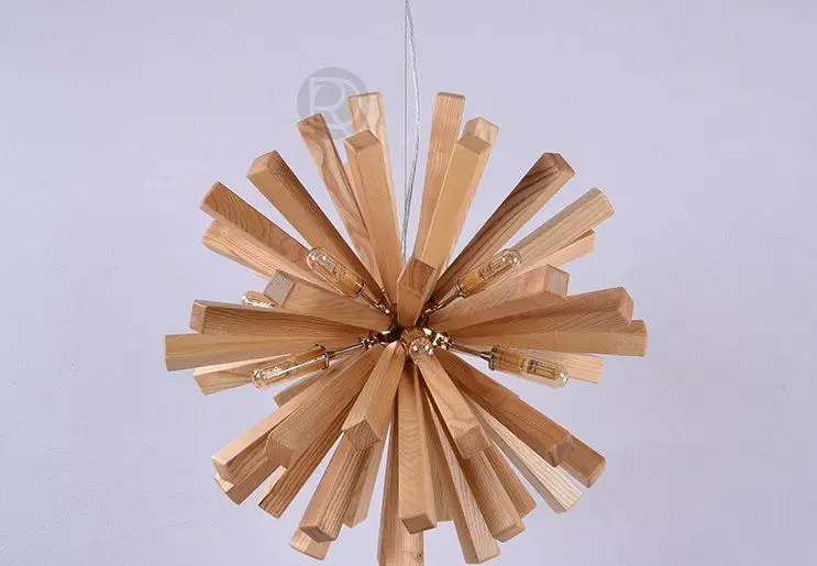 Подвесной светильник Loft Wooden Sputnik by Romatti