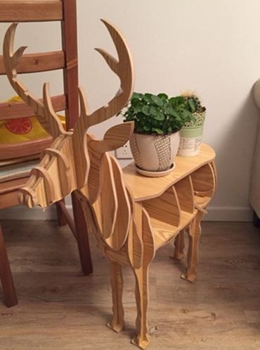 Статуэтка Wooden deer by Romatti