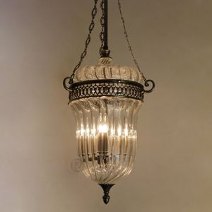 Hanging lamp VASE OPTIC by Romatti Lighting