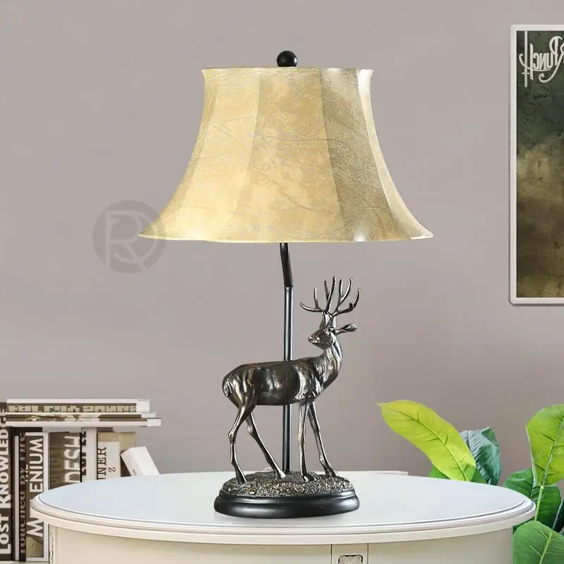 Designer table lamp WOODET by Romatti