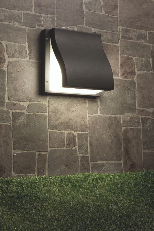 Outdoor wall lamp Suma dark grey 70749
