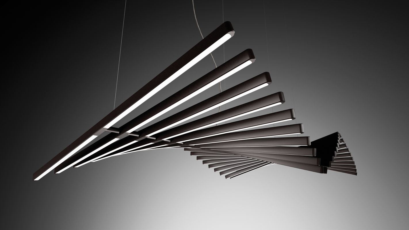 Hanging lamp Rhythm by Vibia