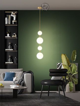 Hanging lamp HAETTEGLAS by Romatti