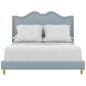 Double bed 180x200 cm blue Williams