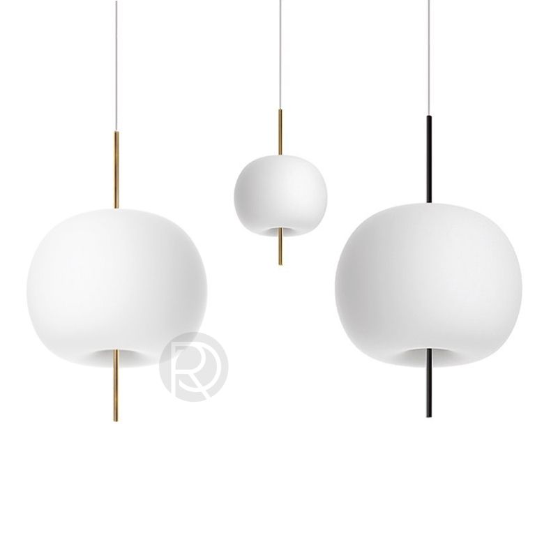 Designer pendant lamp KUSHI by Romatti