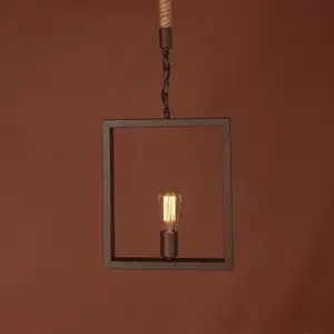 Подвесной светильник Square Rope by Romatti