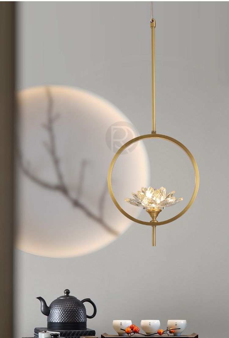 Designer pendant lamp LOTUS by Romatti