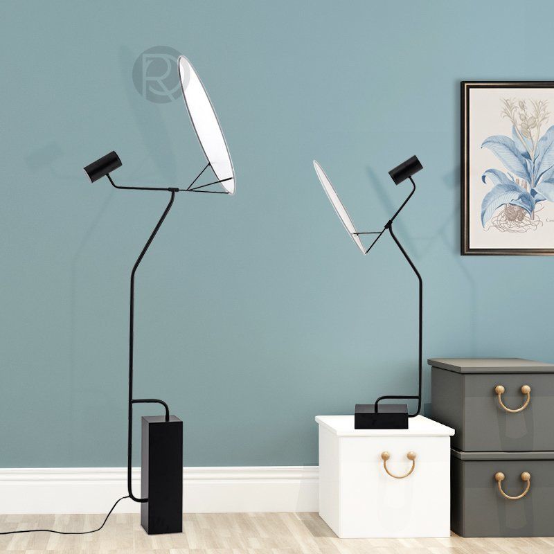 Designer floor lamp FULL MOON by Romatti