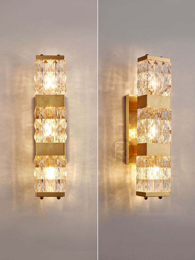 Wall lamp (Sconce) CRYSTAL BACKLIGHT by Romatti