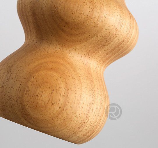 Blub Wood Pendant lamp by Romatti