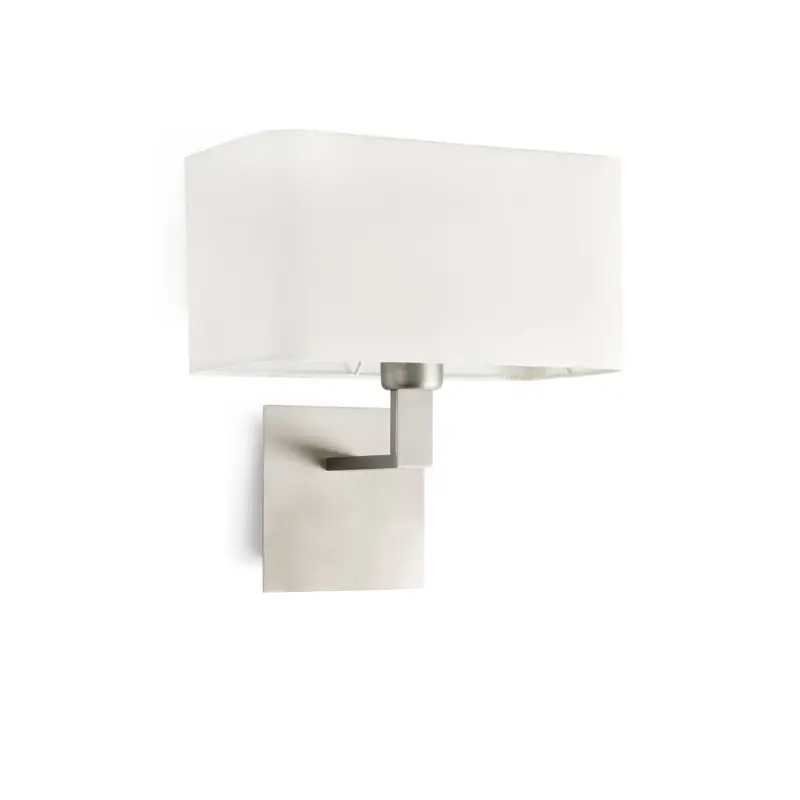 Wall lamp Hanna nickel+beige 64301