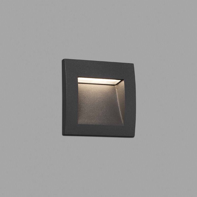 Recessed street lamp Sedna dark grey 70146