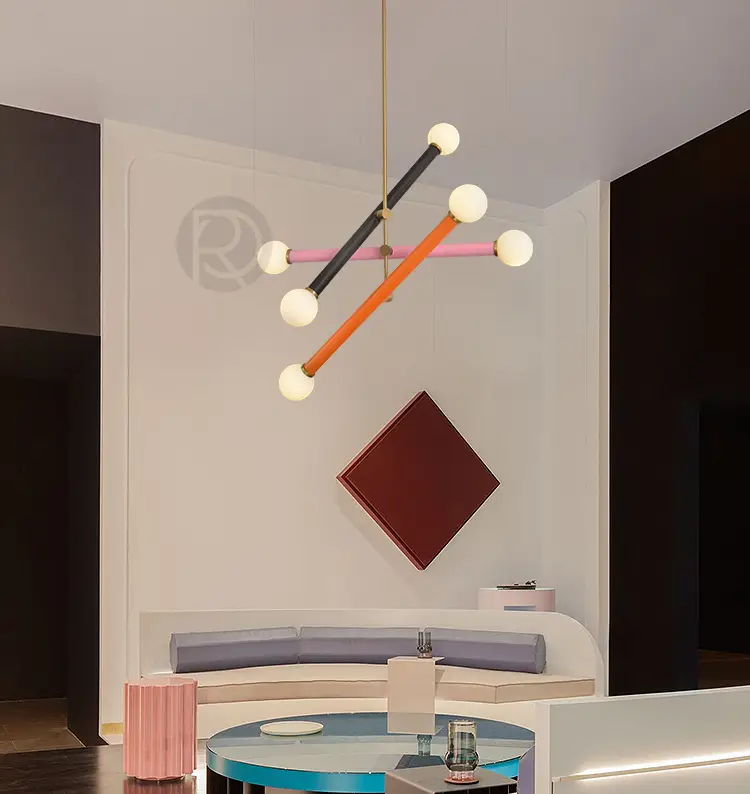 Designer chandelier TRIPLE ELMA by Romatti