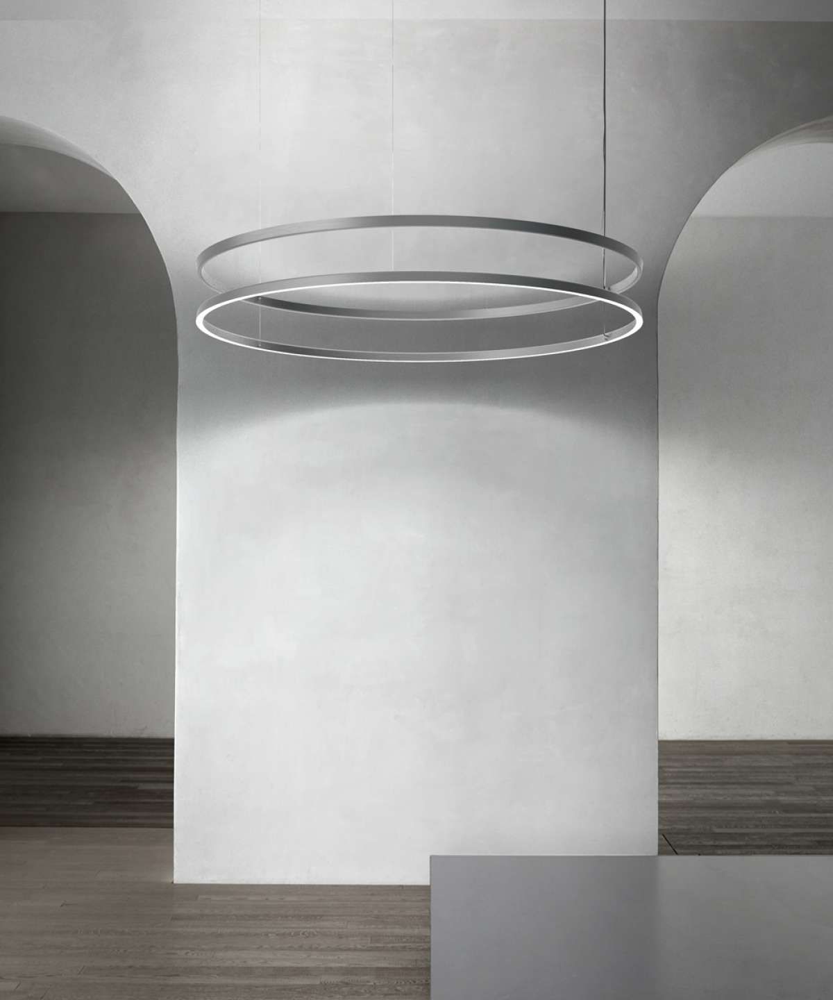 Pendant lamp Compendium Circle by Luceplan
