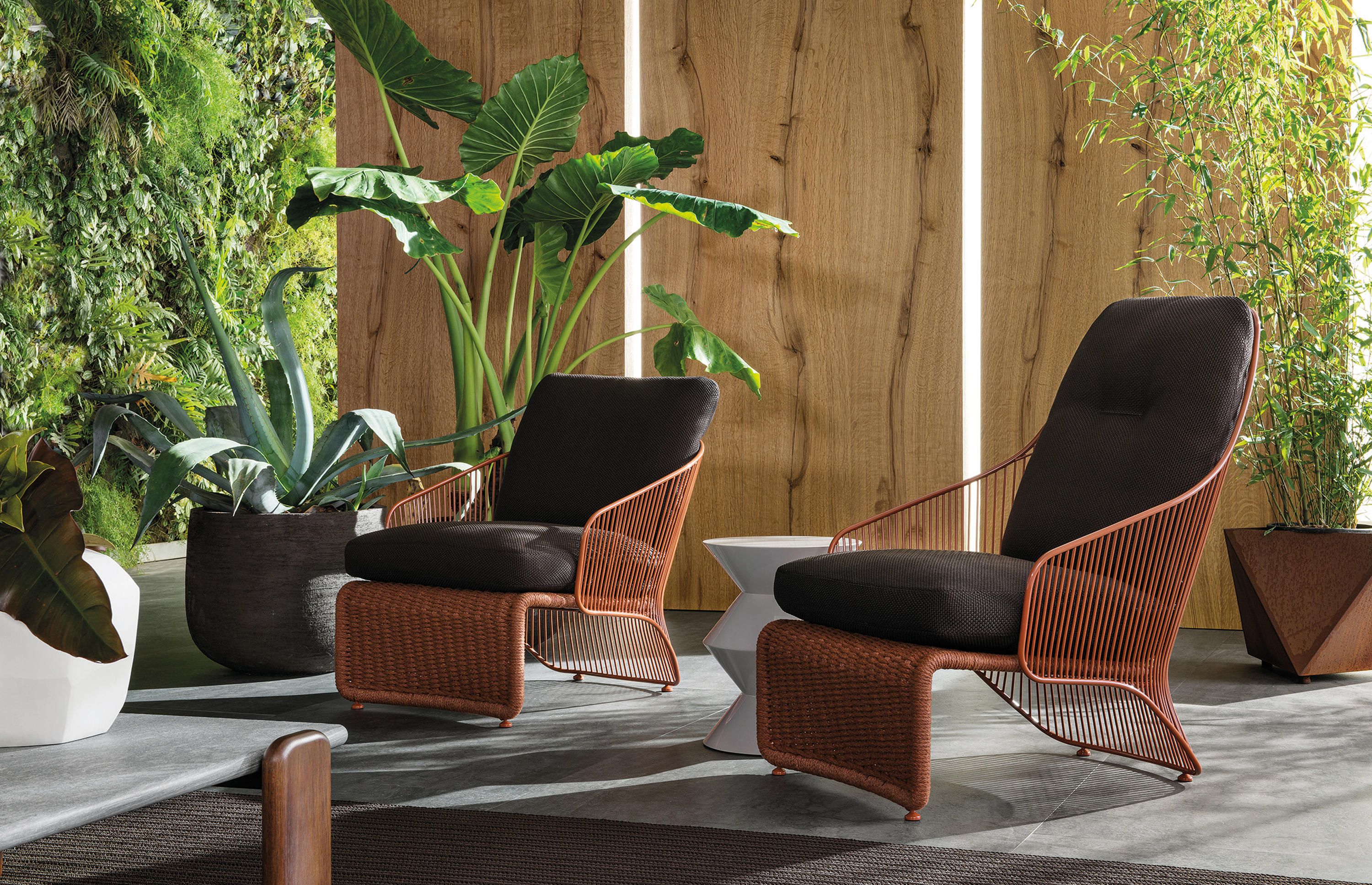 Outdoor chair COLETTE by Minotti