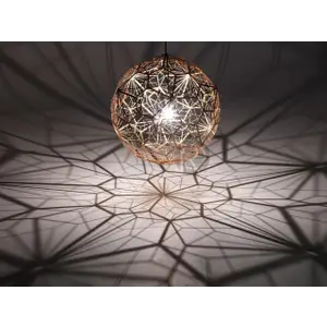 Hanging Lamp Etch Web by Romatti