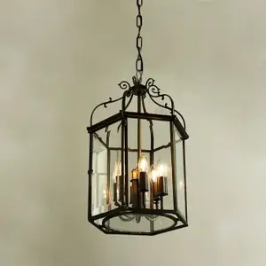 Дизайнерская люстра из латуни VERSAILLES LANTERN by Romatti Lighting