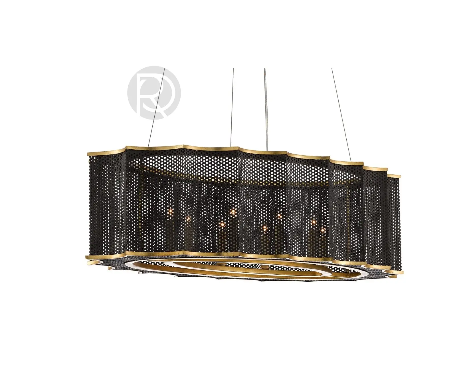 Chandelier NIGHTWOOD by Currey & Company