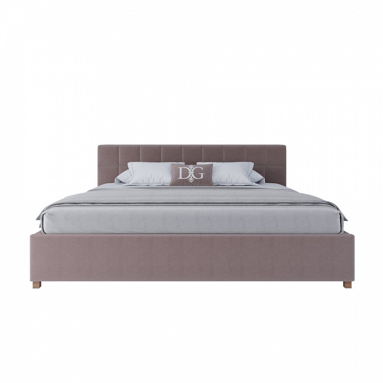 Euro bed 200x200 cm dusty rose Wales