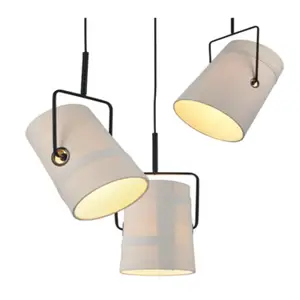Дизайнерский подвесной светильник с абажуром SERESTA by Romatti