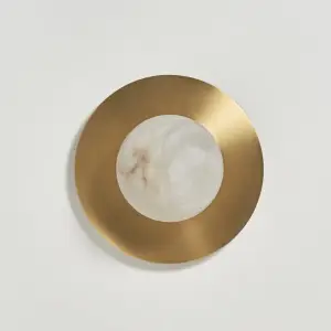 Wall lamp (Sconce) ALABASTER MOON by Matlight Milano