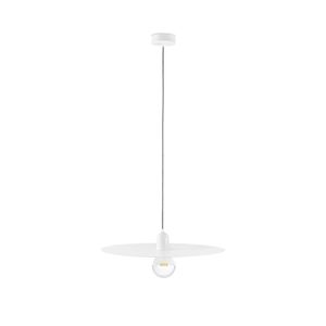 Hanging lamp Faro Plat white 68146